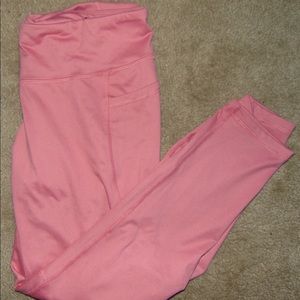 Pink leggings